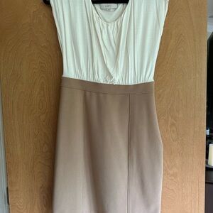 LOFT Cream Sleeveless Top